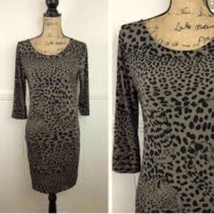 BANANA REPUBLIC Leopard Cheetah Print Dress NWOT
